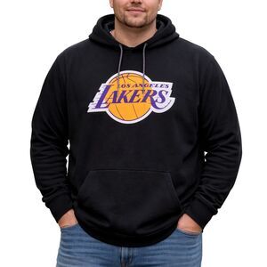 Adidas Los Angeles Lakers Hoodie 2X Black NBA Basketball Pullover Sweatshirt